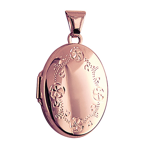 Oval Locket 21x15mm L234