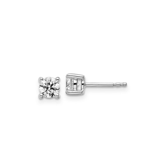 0.75ct Lab Grown Diamond Earrings in 9K White Gold