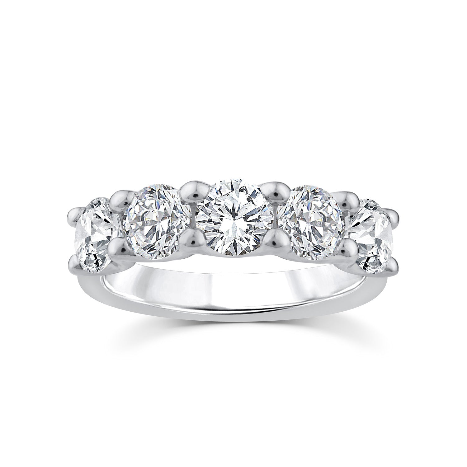 2.00ct Lab Grown Diamond Ring in 9K White Gold