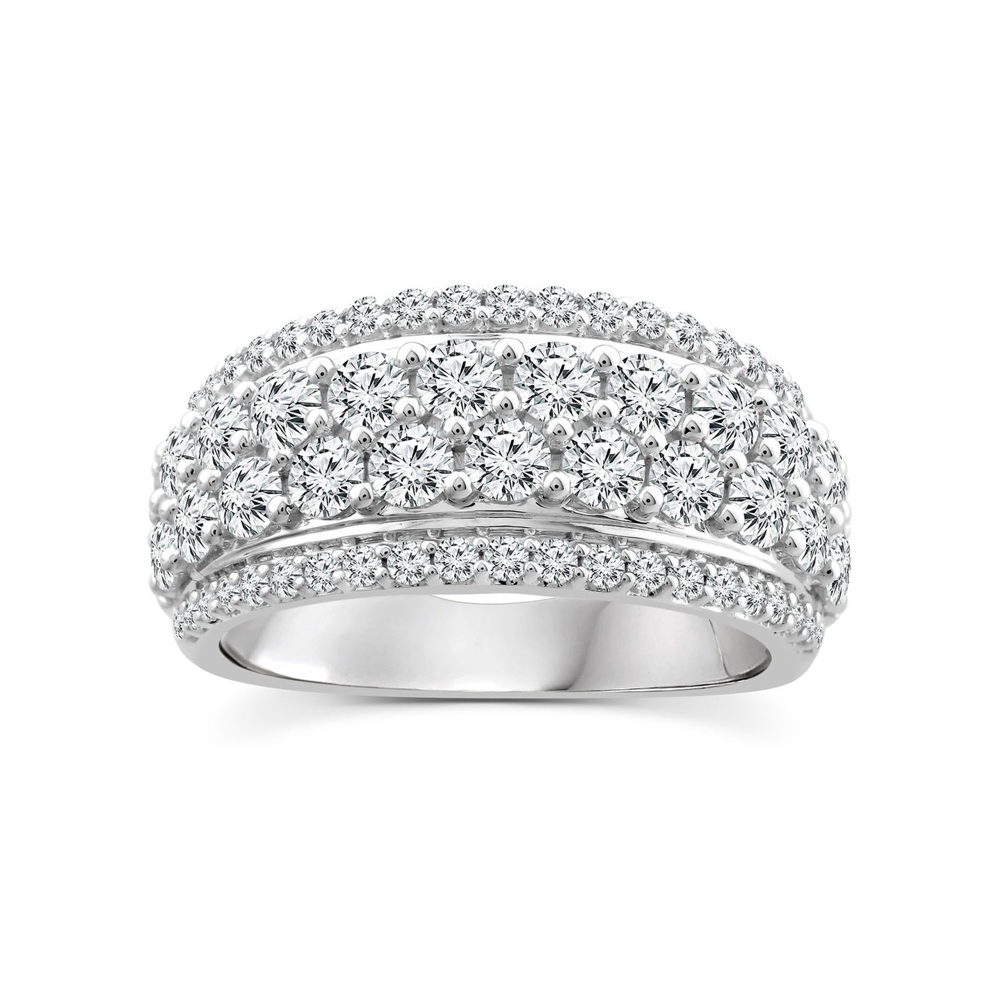 2.00ct Lab Grown Diamond Ring in 18K White Gold