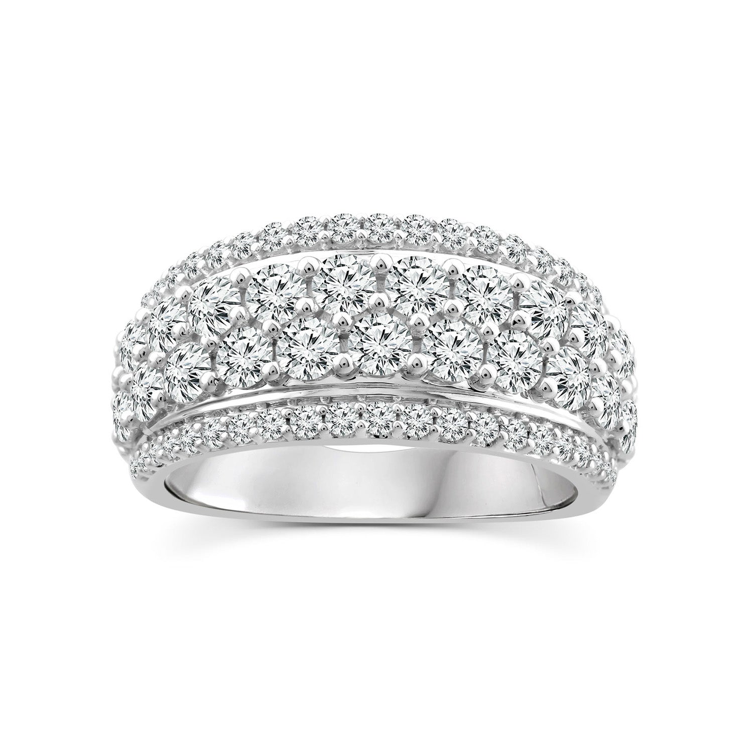 2.00ct Lab Grown Diamond Ring in 18K White Gold