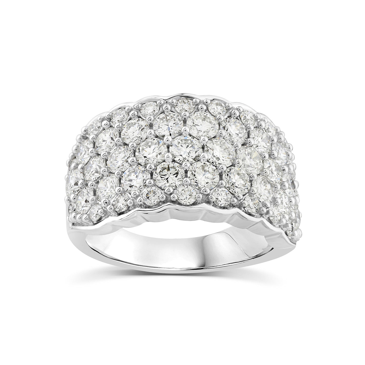 3.00ct Lab Grown Diamond Ring in 18K White Gold