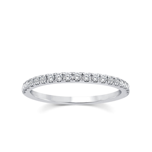 0.25ct Lab Grown Diamond Ring in 9K White Gold