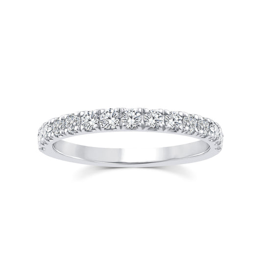 0.50ct Lab Grown Diamond Ring in 9K White Gold