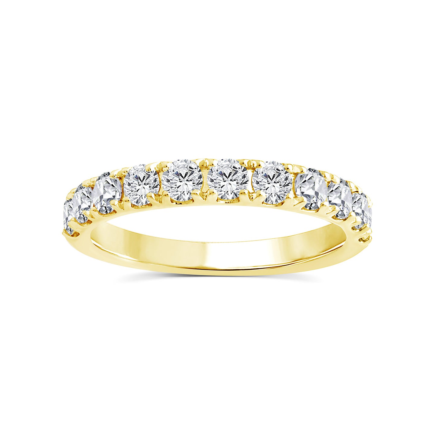 1.00ct Lab Grown Diamond Ring in 9K Yellow Gold
