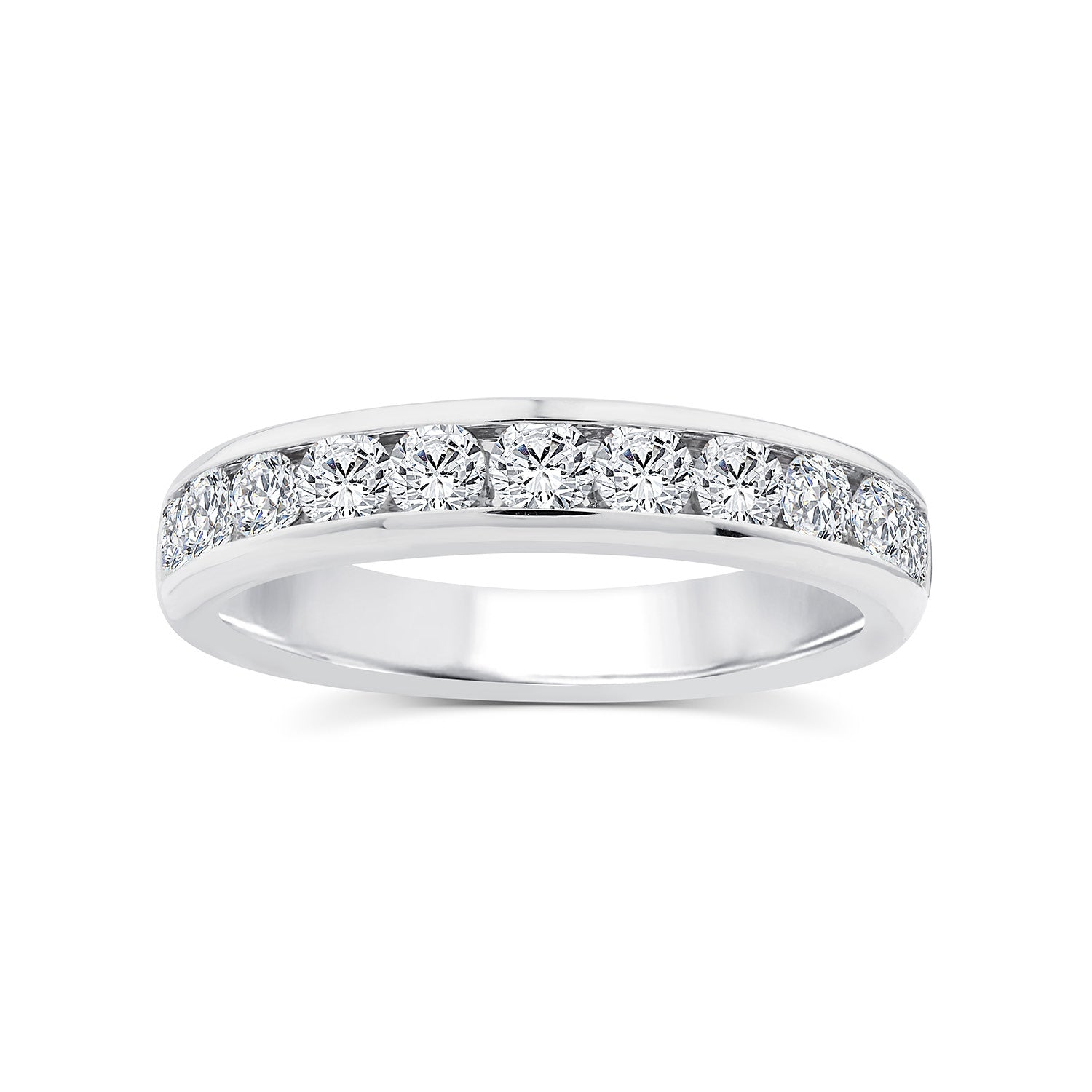 1.00ct Lab Grown Diamond Ring in 9K White Gold