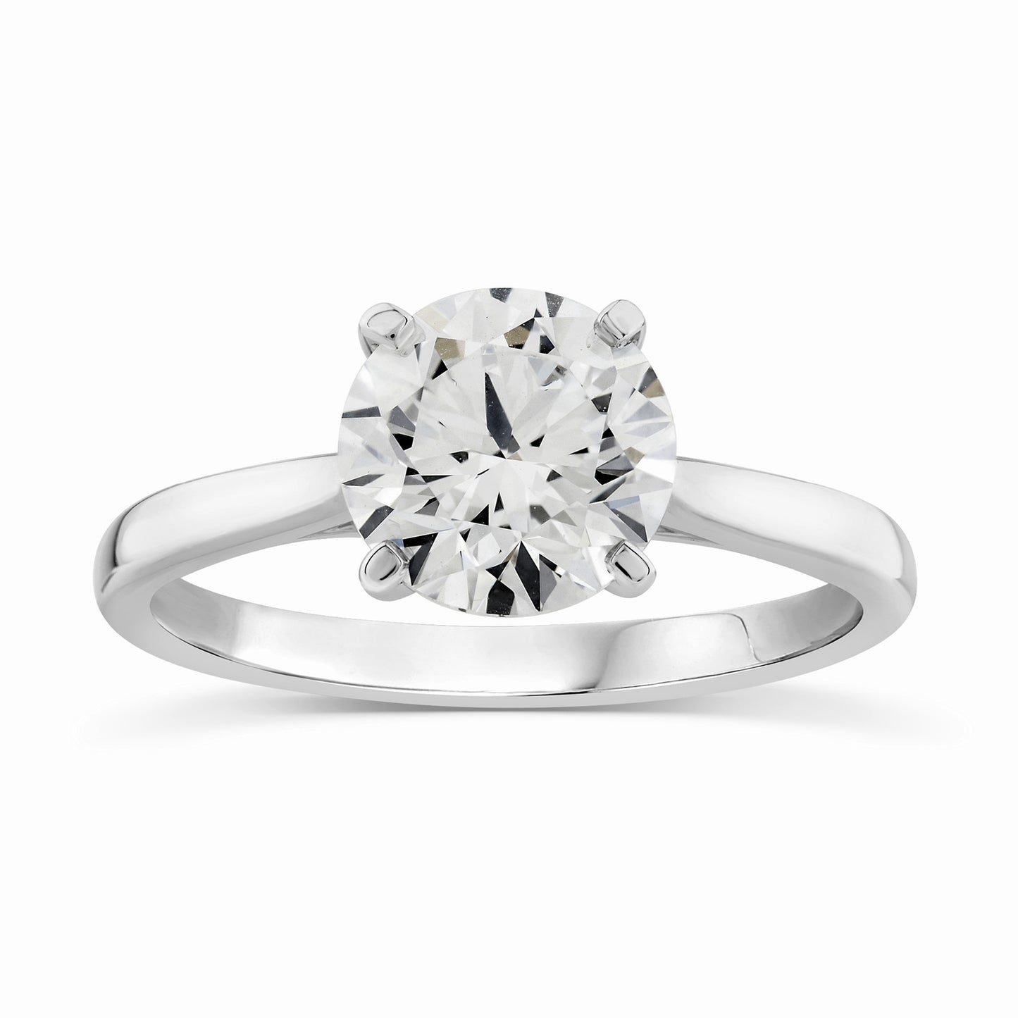 2.00ct Lab Grown Diamond Ring in 18K White Gold