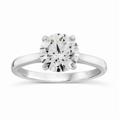 2.00ct Lab Grown Diamond Ring in 18K White Gold