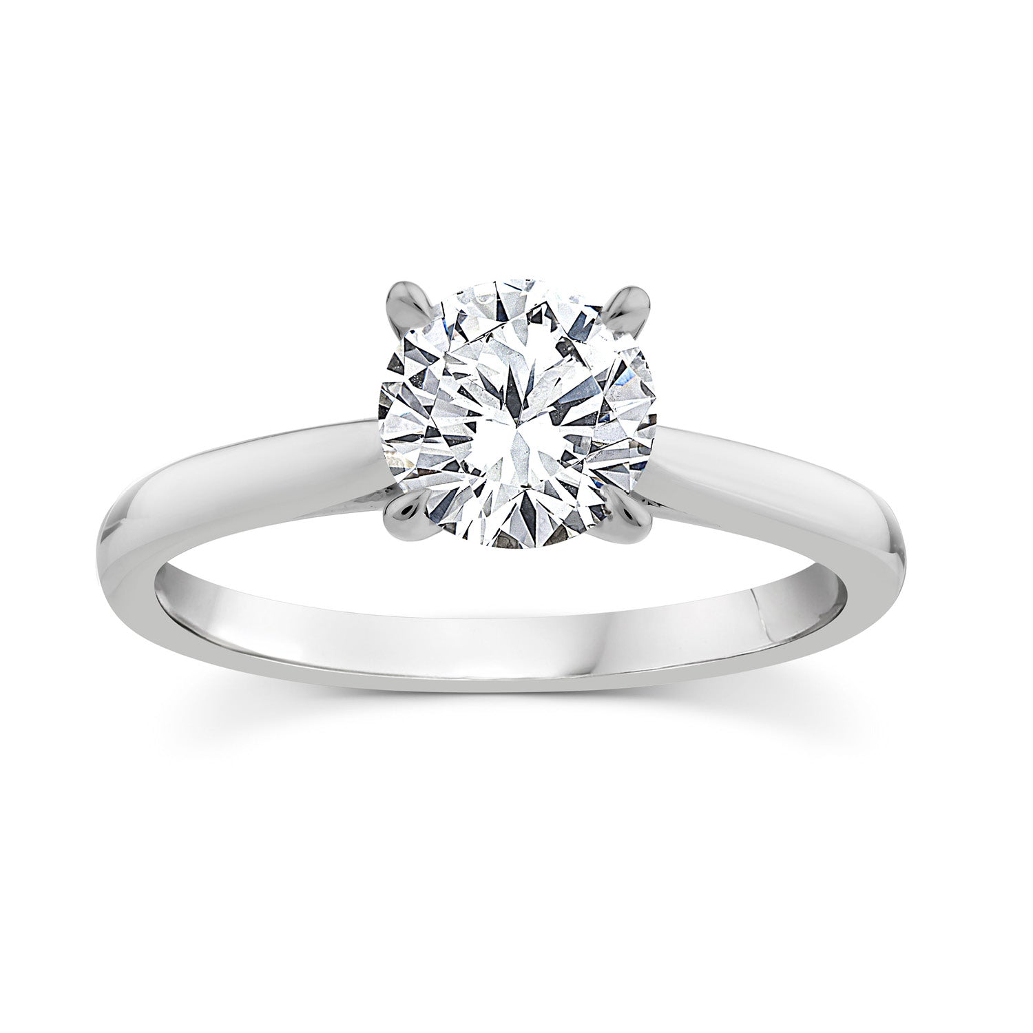 1.00ct Lab Grown Diamond Ring in 9K White Gold