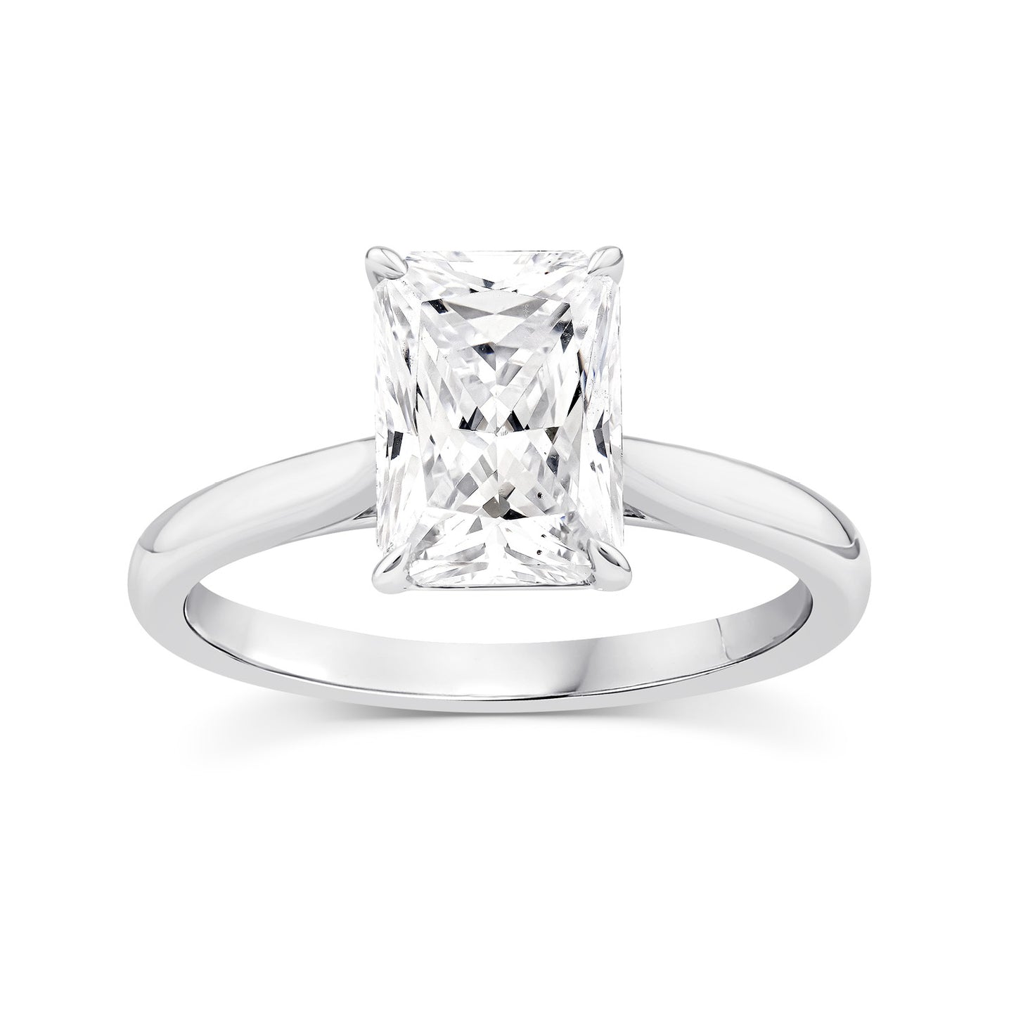 1.00ct Lab Grown Diamond Ring in 9K White Gold