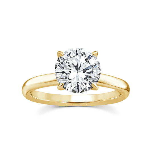 2.00ct Lab Grown Diamond Ring in 9K Yellow Gold