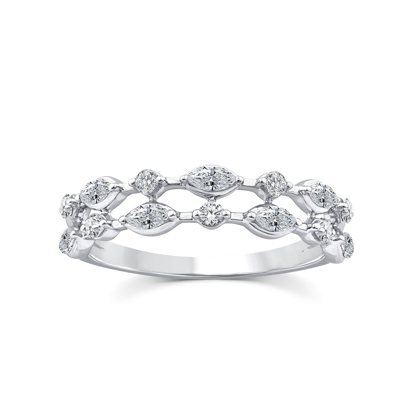 0.40ct Lab Grown Diamond Ring in 9K White Gold
