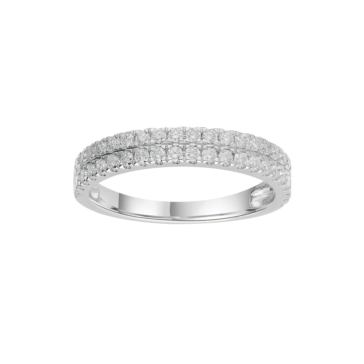 0.50ct Lab Grown Diamond Ring in 9K White Gold