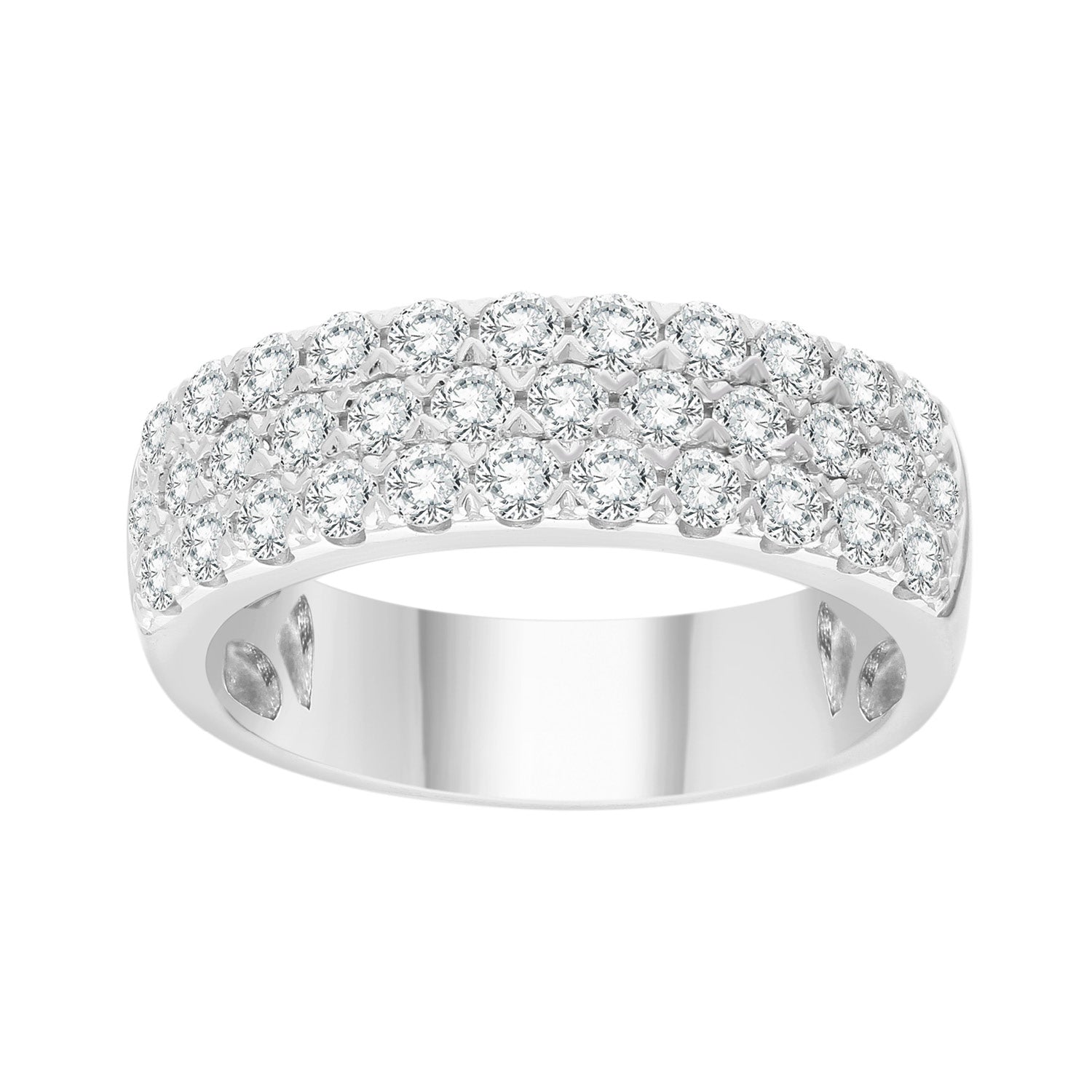 1.00ct Lab Grown Diamond Ring in 9K White Gold