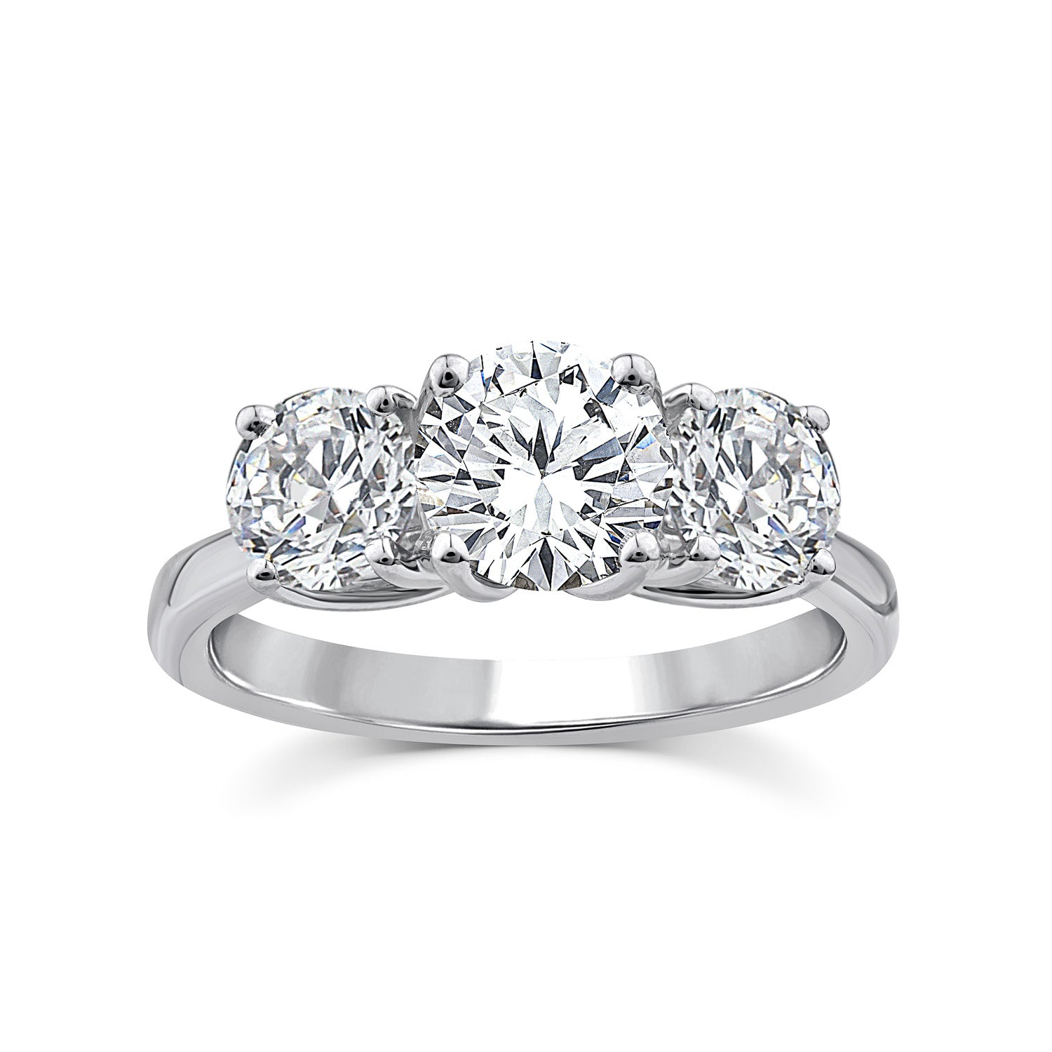 2.00ct Lab Grown Diamond Ring in 9K White Gold