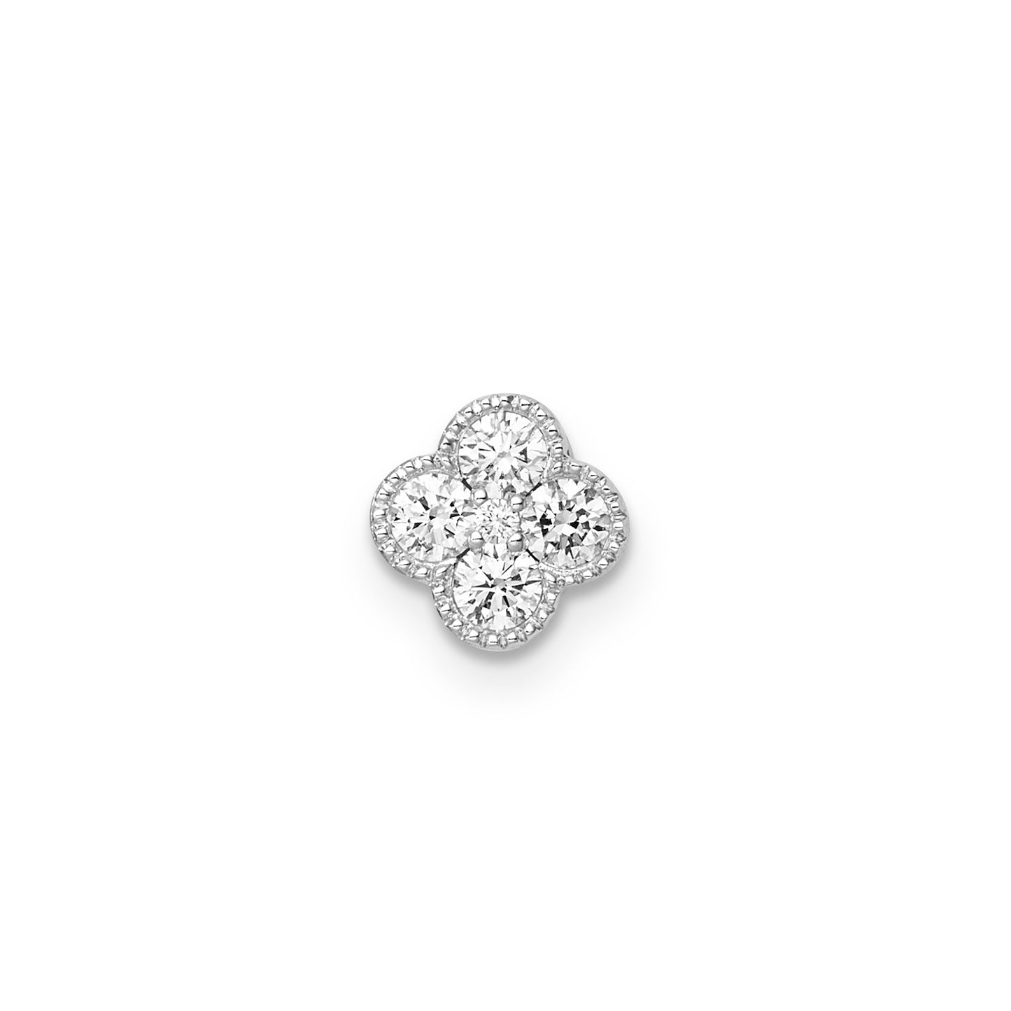 0.25ct Lab Grown Diamond Pendant in 9K White Gold