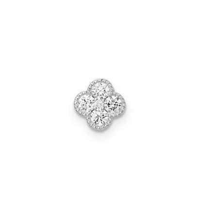 0.25ct Lab Grown Diamond Pendant in 9K White Gold