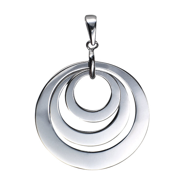 Plain Triple Disc Pendant