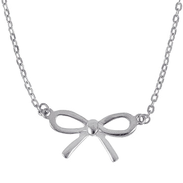 Bow Pendant with 40cm Chain + 5cm Extender