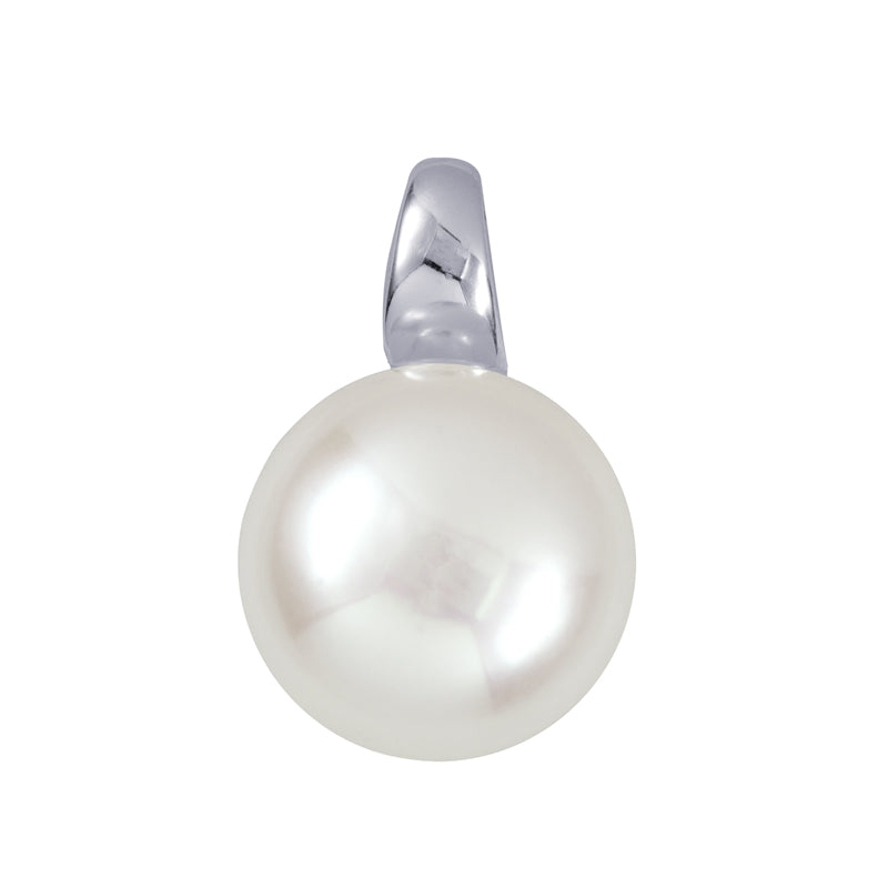 12mm Freshwater Cultured Button Pearl Pendant