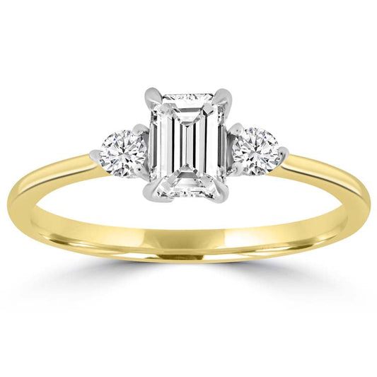 Diamond Ring with 0.50ct Diamonds in 9K Yellow Gold