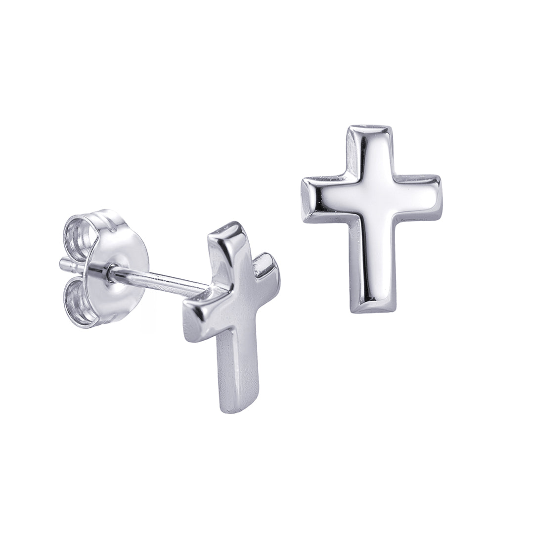 Plain Cross Studs