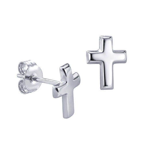 Plain Cross Studs