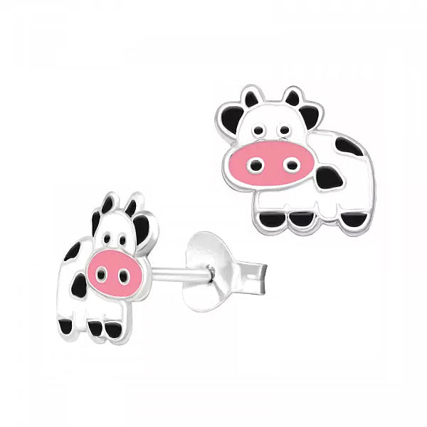 Enamel Cow Studs