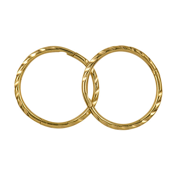 Twist Sleeper Earrings