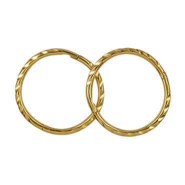 Twist Sleeper Earrings