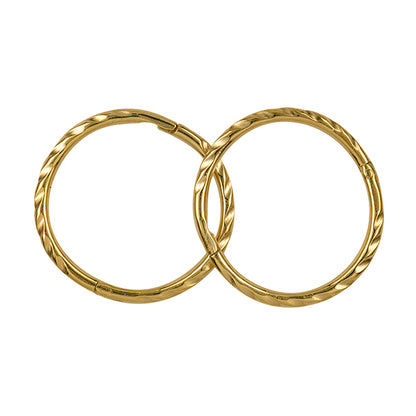 Twist Sleeper Earrings