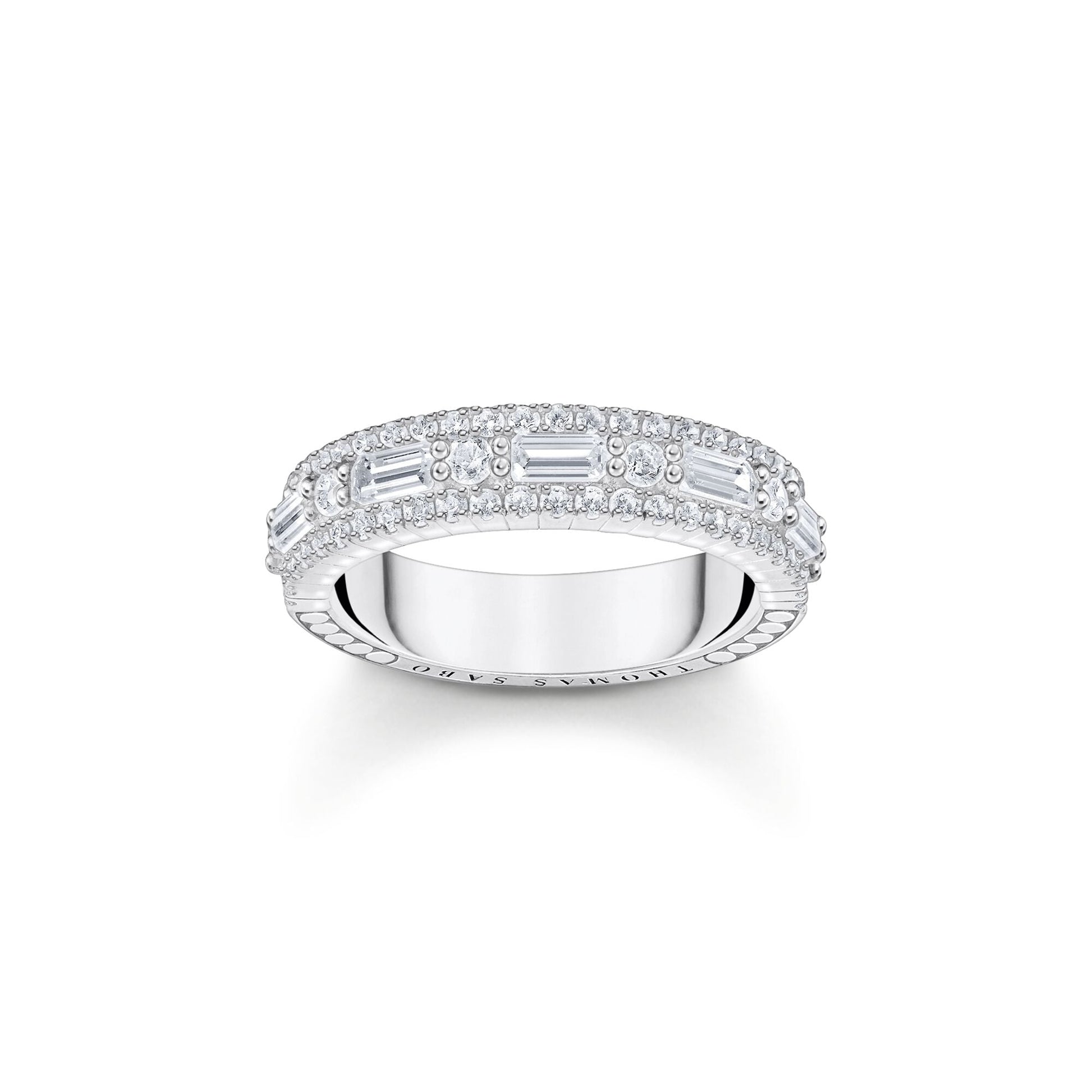 THOMAS SABO Ring with white stones