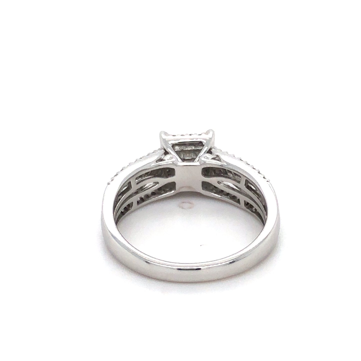 14K WG SK Dia Ring