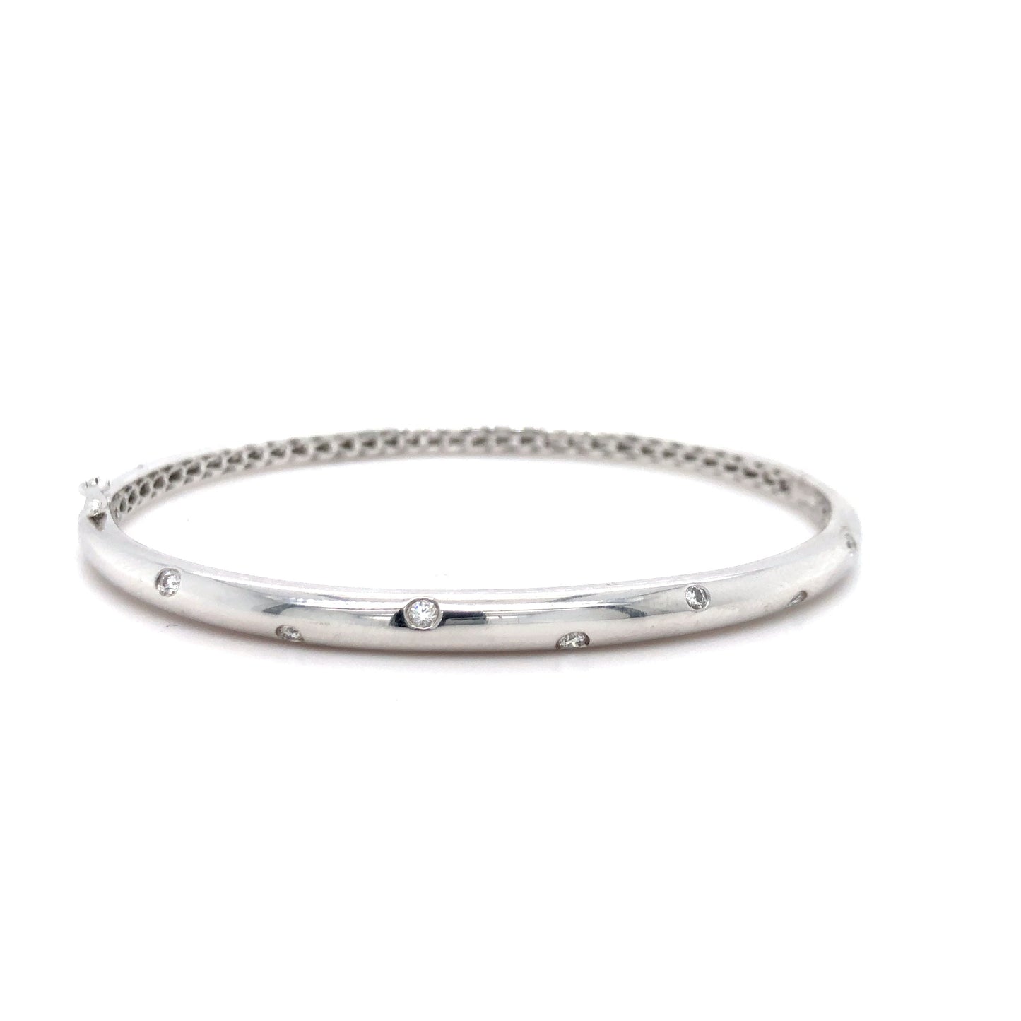 18K WG Diamond Bracelet