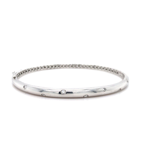 18K WG Diamond Bracelet