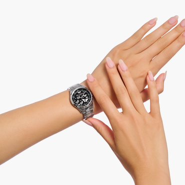 THOMAS SABO Luminescent Butterfly Watch Black Dial