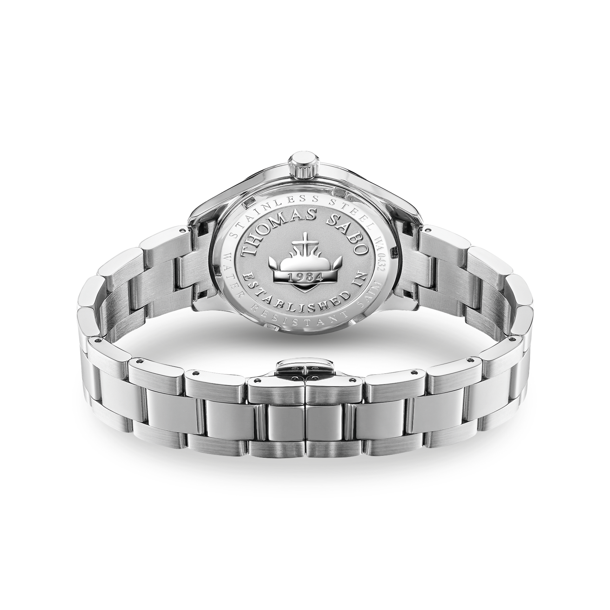 THOMAS SABO Luminescent Butterfly Watch Black Dial