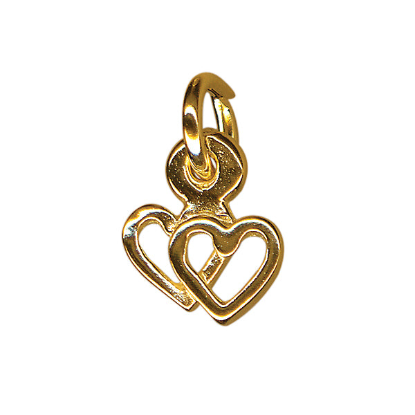 Double Hearts Charm