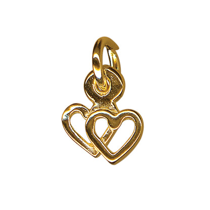 Double Hearts Charm
