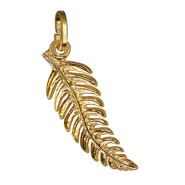 New Zealand Fern Leaf Charm