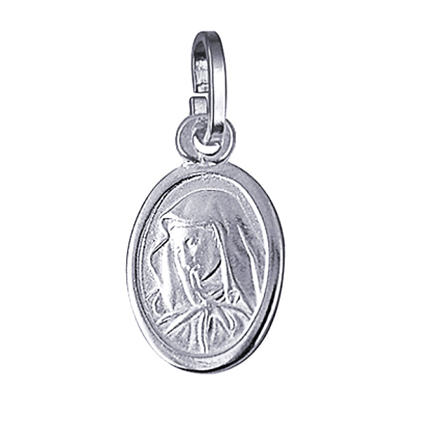 Madonna Charm 12mm x 8mm