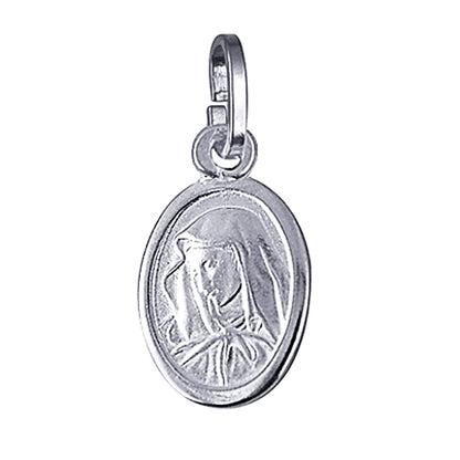 Madonna Charm 12mm x 8mm