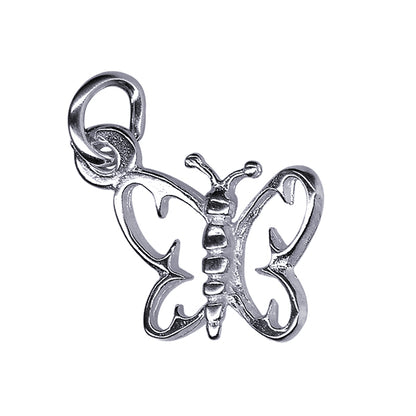 Butterfly Charm 10mm x 11mm