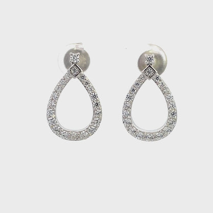 GODDESS FREYA EARRINGS SILVER
