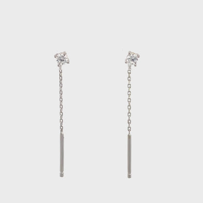 A CHRISTMAS JOURNEY KIARA THREADER SILVER
