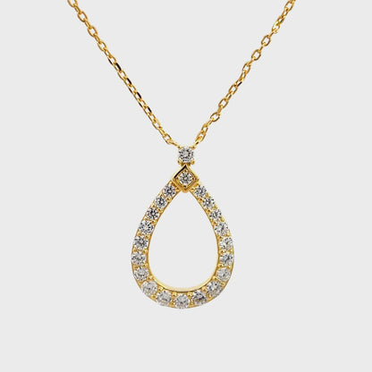 GODDESS FREYA PENDANT GOLD