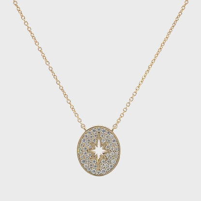 A CHRISTMAS JOURNEY FOLLOW THE STAR PENDANT GOLD