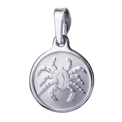 Cancer 12mm Round Zodiac