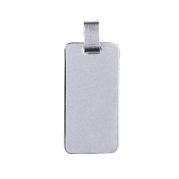 24mm x 12mm Rectangle Engravable Charm