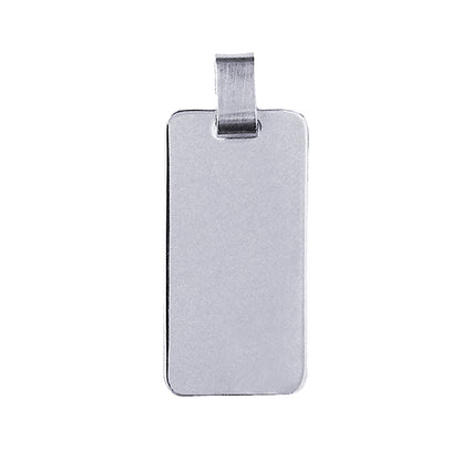24mm x 12mm Rectangle Engravable Charm